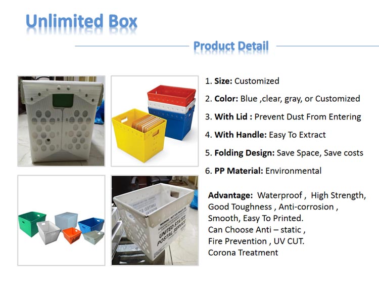 corrugated plastic totes