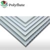 white polyflute sheets