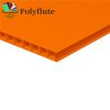 corrugated plastic floor covering sheet