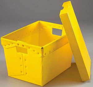 corrugated plastic totes