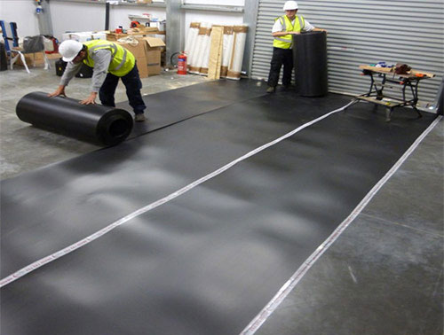 corrugated plastic floor protection