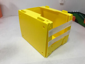 Stackable Storage Bins Open Front