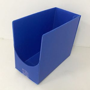 corrugated plastic shelf bins