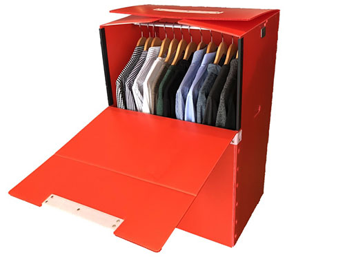 corrugated plastic wardrobe box