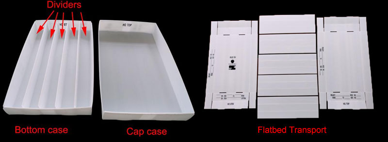 plastic core boxes